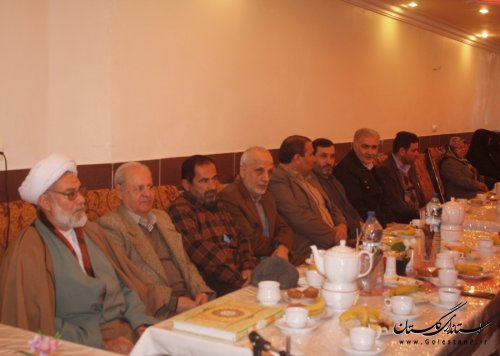 نشست معاون استاندار با زندانیان سیاسی قبل از انقلاب در گرگان