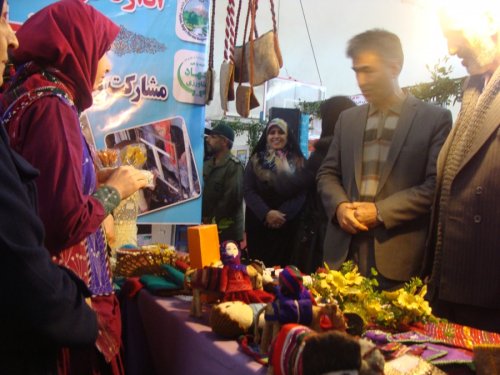 نمایشگاه زن، تلاش و توسعه در گلستان افتتاح شد