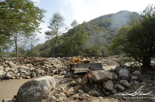 بازدید  دادستان کل کشور از مناطق سیل زده استان گلستان