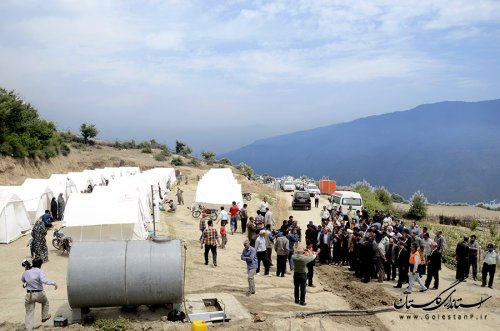 بازدید  دادستان کل کشور از مناطق سیل زده استان گلستان