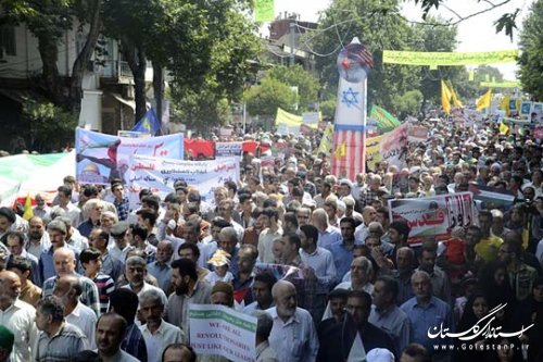 استاندار گلستان:  قدس ایمان آفرین است/ قدس با غیراسلام نسبتی ندارد