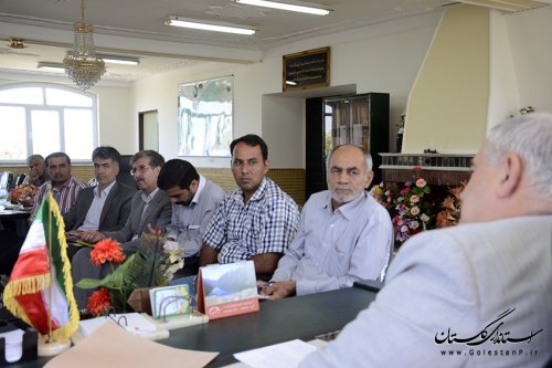 حضور استاندار گلستان در شهرستان علی آباد کتول به منظور دیدارهای مردمی