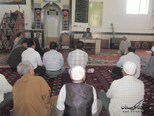 خانه عالم روستای علی آباد سیستانیها ی شهرستان گنبد کاووس افتتاح شد