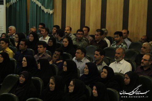 گردهمایی دهیاران، مروجین کشاورزی و بهورزان سرشماری کشاورزی شهرستان گرگان