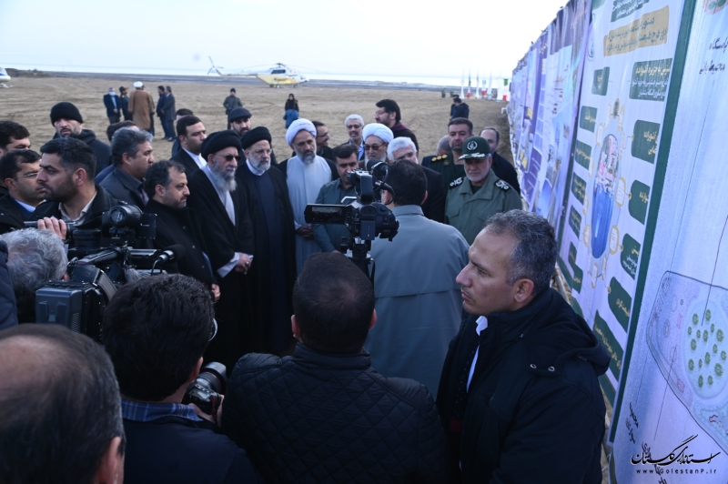 گزارش تصویری || سفر دوم رییس جمهور محترم به استان گلستان