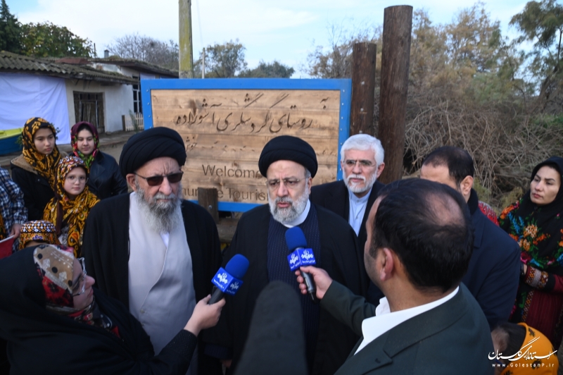 گزارش تصویری || سفر دوم رییس جمهور محترم به استان گلستان