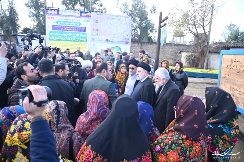 گزارش تصویری || سفر دوم رییس جمهور محترم به استان گلستان