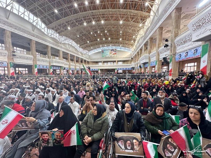 گزارش تصویری || سفر دوم رییس جمهور محترم به استان گلستان