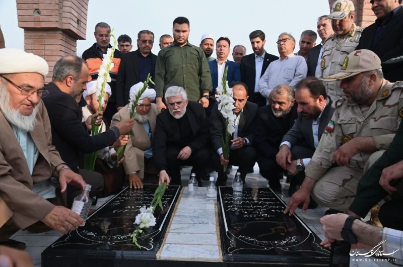 در مسیر خدمت خدمت با استاندار  گلستان در شهرستان گنبدکاووس