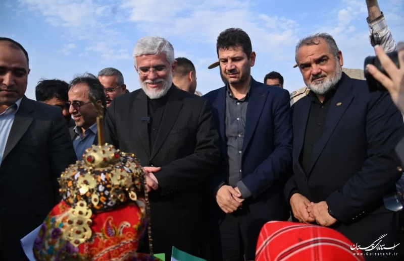 در مسیر خدمت خدمت با استاندار  گلستان در شهرستان گنبدکاووس