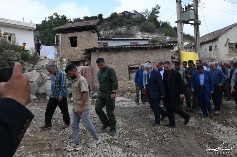 افتتاح فاز اول جاده روستای سیجان گالیکش بعد از ۴۵ سال