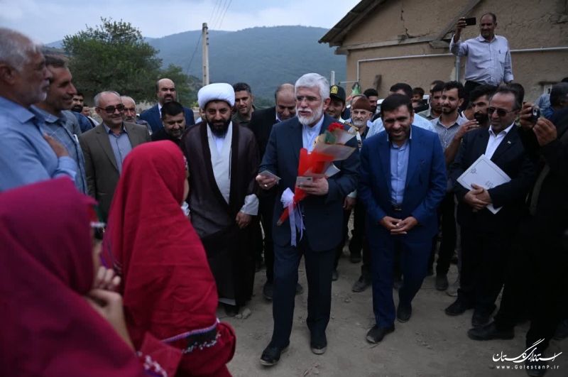 افتتاح فاز اول جاده روستای سیجان گالیکش بعد از ۴۵ سال