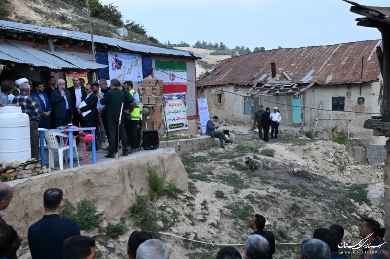 افتتاح فاز اول جاده روستای سیجان گالیکش بعد از ۴۵ سال