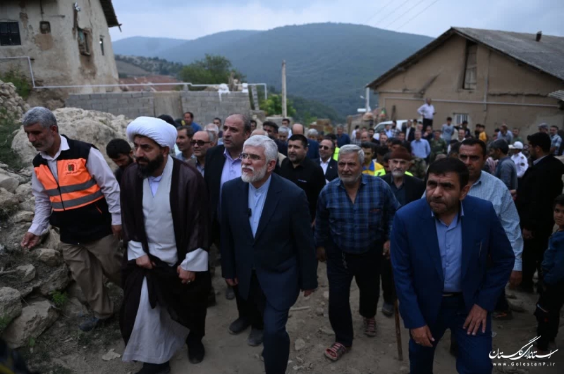 افتتاح فاز اول جاده روستای سیجان گالیکش بعد از ۴۵ سال