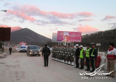 بازديد وزير كشور از مجهزترين كمپ نوروزي شمال كشور در بندرگز