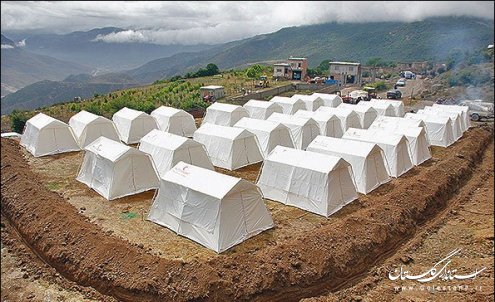 عملیات اسکان موقت روستای نرگس چال در اسرع وقت انجام شود