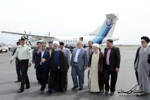 سفر حجه الاسلام انصاری معاون پارلمانی رییس جمهور به استان گلستان