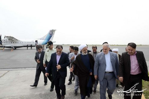 سفر حجه الاسلام انصاری معاون پارلمانی رییس جمهور به استان گلستان
