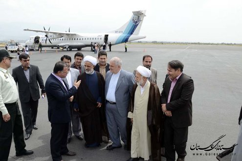 سفر حجه الاسلام انصاری معاون پارلمانی رییس جمهور به استان گلستان