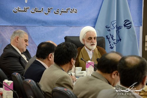 بازدید  دادستان کل کشور از مناطق سیل زده استان گلستان