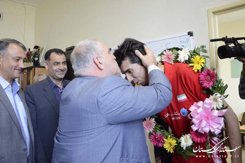دیدار فرهاد قائمی با استاندار گلستان
