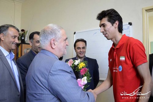 دیدار فرهاد قائمی با استاندار گلستان