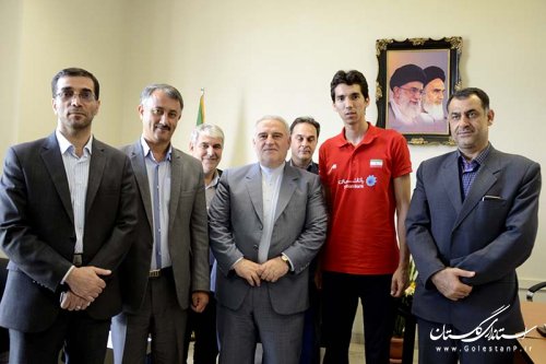 دیدار فرهاد قائمی با استاندار گلستان