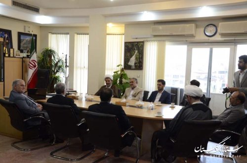 نشست صمیمی استاندار گلستان با مدیران استانی و کشوری سازمان حج و زیارت