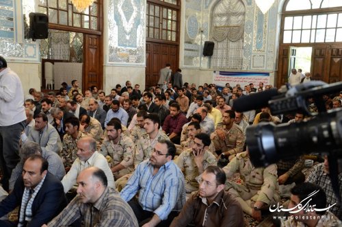 استاندار گلستان: شهیدان نماد آینده نگری در جامعه هستند