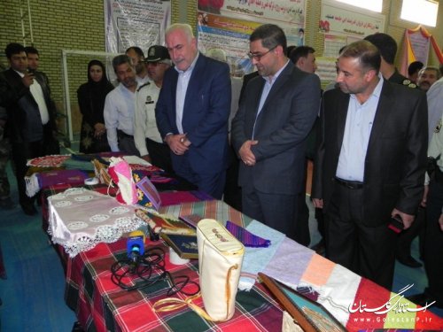 افتتاح متمرکز 39پروژه عمرانی و اقتصادی مینودشت با حضور معاون استاندار