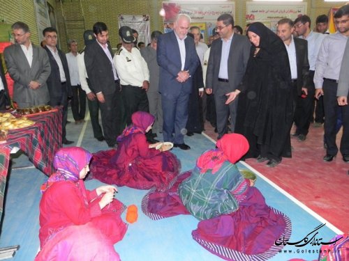 افتتاح متمرکز 39پروژه عمرانی و اقتصادی مینودشت با حضور معاون استاندار