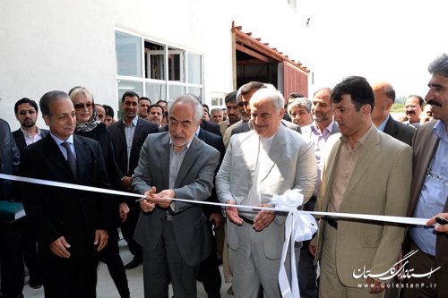 با حضور استاندار گلستان کارخانه بسته بندی میوه و تره بار در بندرگز افتتاح شد