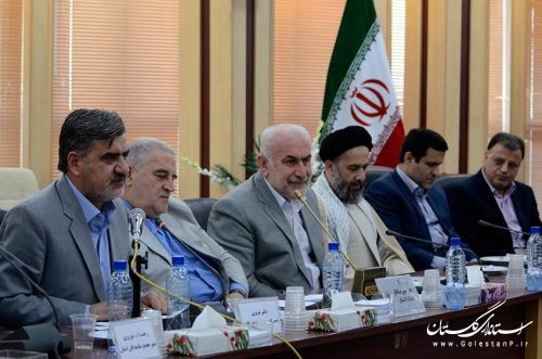 نشست هم اندیشی اعضای کمیسیون اجتماعی مجلس با استاندارگلستان برگزار شد