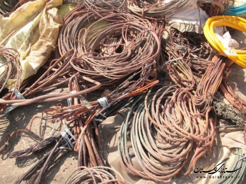 سرقت تاسیسات برق در گلستان کاهش یافت