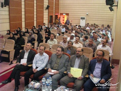 برگزاری گردهمایی مطلعان محلی سرشماری  کشاورزی درعلی آباد کتول