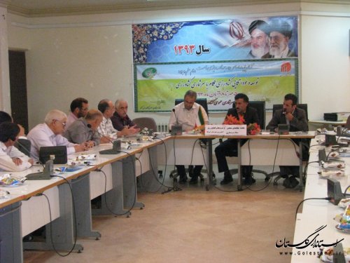 جلسه مطلعین و مروجان کشاورزی ستاد سرشماری کشاورزی شهرستان آق قلا برگزار شد