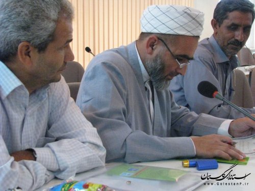 جلسه مطلعین و مروجان کشاورزی ستاد سرشماری کشاورزی شهرستان آق قلا برگزار شد