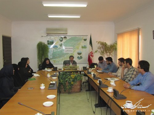 نخستین جلسه شورای مشورتی جوانان شهرستان گنبدکاووس برگزار شد