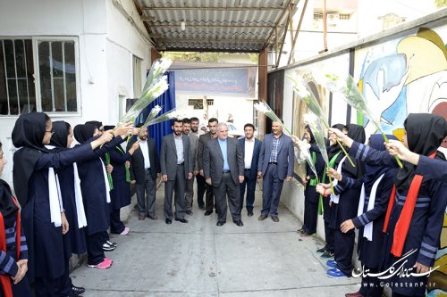 با حضور استاندار گلستان زنگ بازگشایی مدارس استان نواخته شد