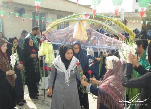 برگزاری جشن آغاز سال تحصیلی در مدارس شهرستان ترکمن