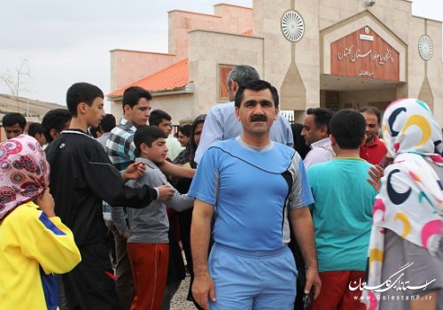 همایش پیاده روی بزرگ خانوادگی با حضور فرماندار گالیکش برگزار شد