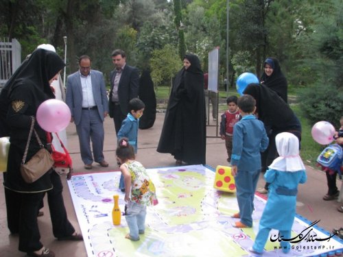 حضور فرماندار شهرستان علی آباد کتول در جشن روز جهانی کودک