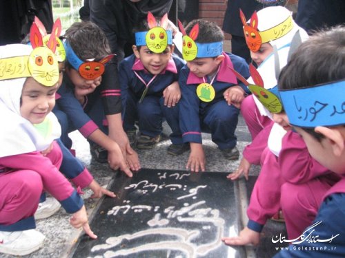 حضور فرماندار شهرستان علی آباد کتول در جشن روز جهانی کودک