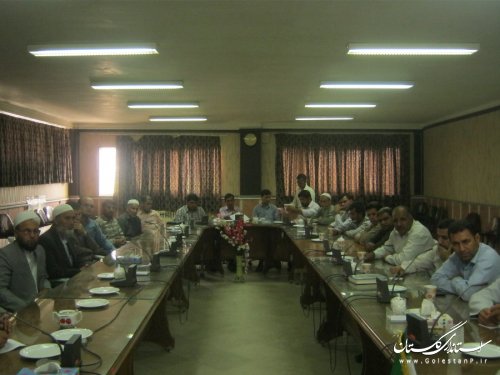 جلسه ستاد هماهنگی سرشماری عمومی کشاورزی شهرستان ترکمن برگزار شد