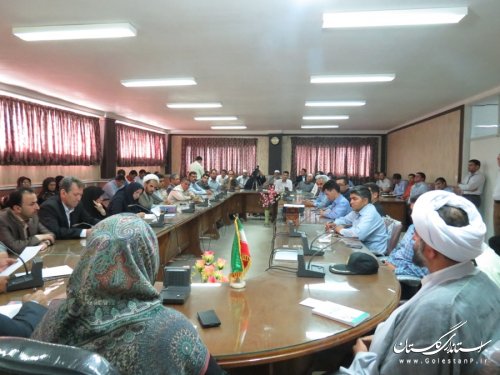 جلسه هماهنگی جشن وحدت اعیاد سعید قربان و غدیر خم در شهرستان ترکمن برگزار شد