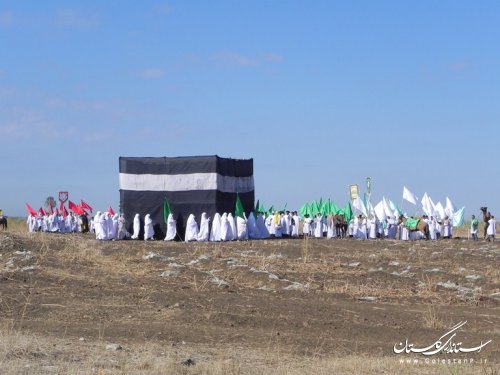 نمایش بازسازی واقعه غدیر در مینودشت