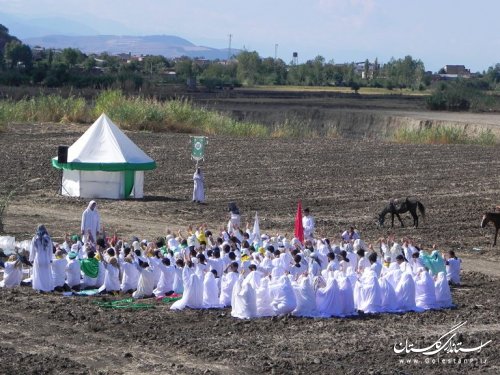 نمایش بازسازی واقعه غدیر در مینودشت