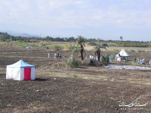 نمایش بازسازی واقعه غدیر در مینودشت