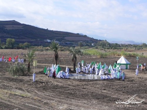 نمایش بازسازی واقعه غدیر در مینودشت