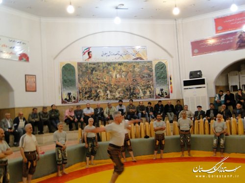 جشن غدیر در زورخانه پوریای ولی گرگان برگزار شد